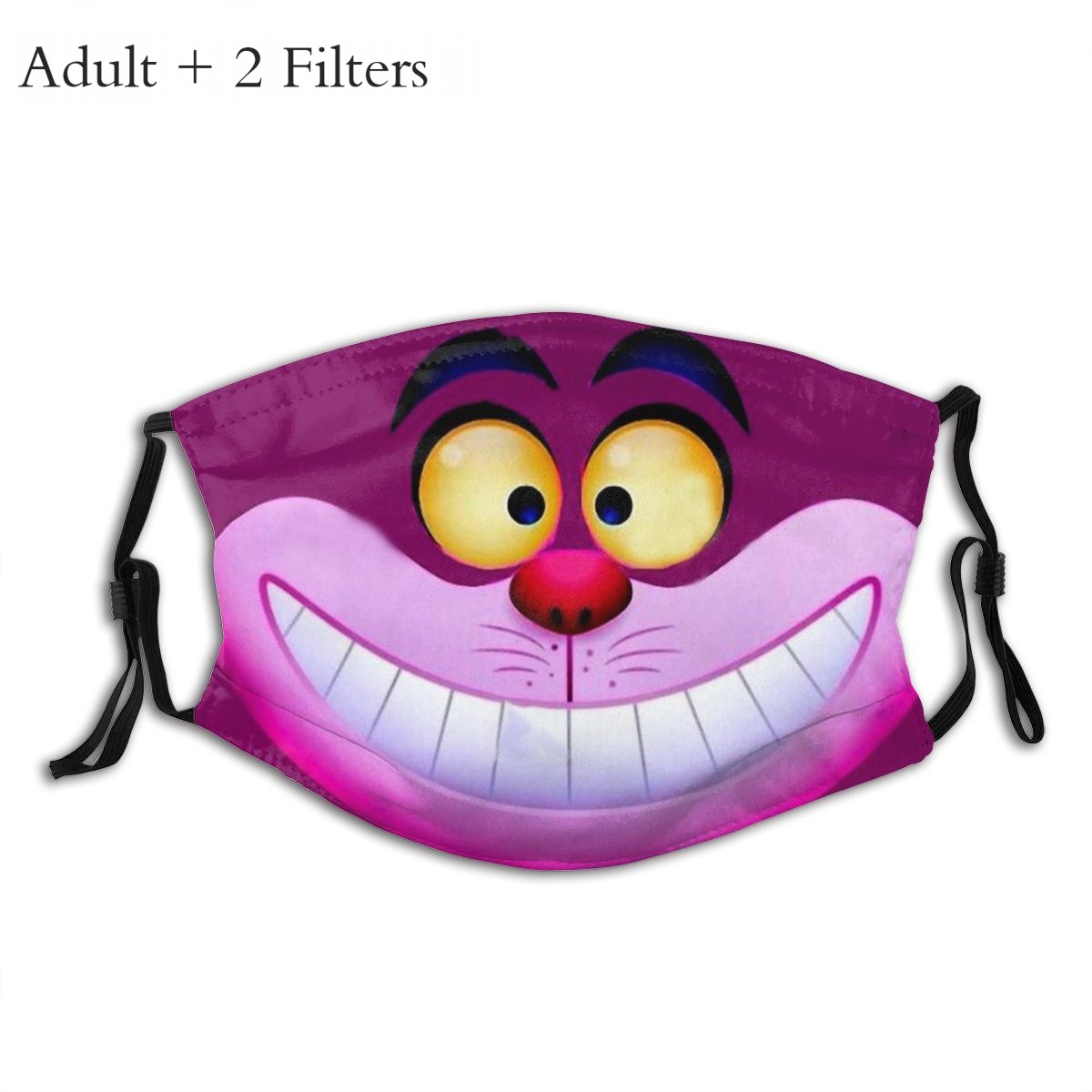 Cloth Face Mask Washable - Cười Miệng Mặt Nạ Mèo Cheshire