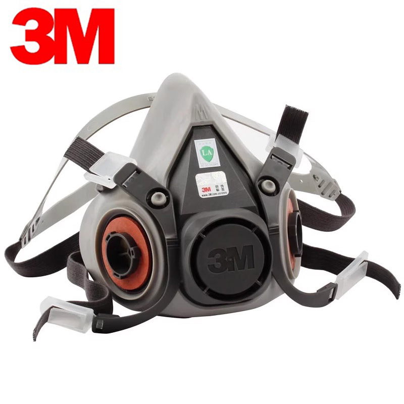 Dust Mask Construction - 3M6200 Self-priming Filtering Gas Mask Half