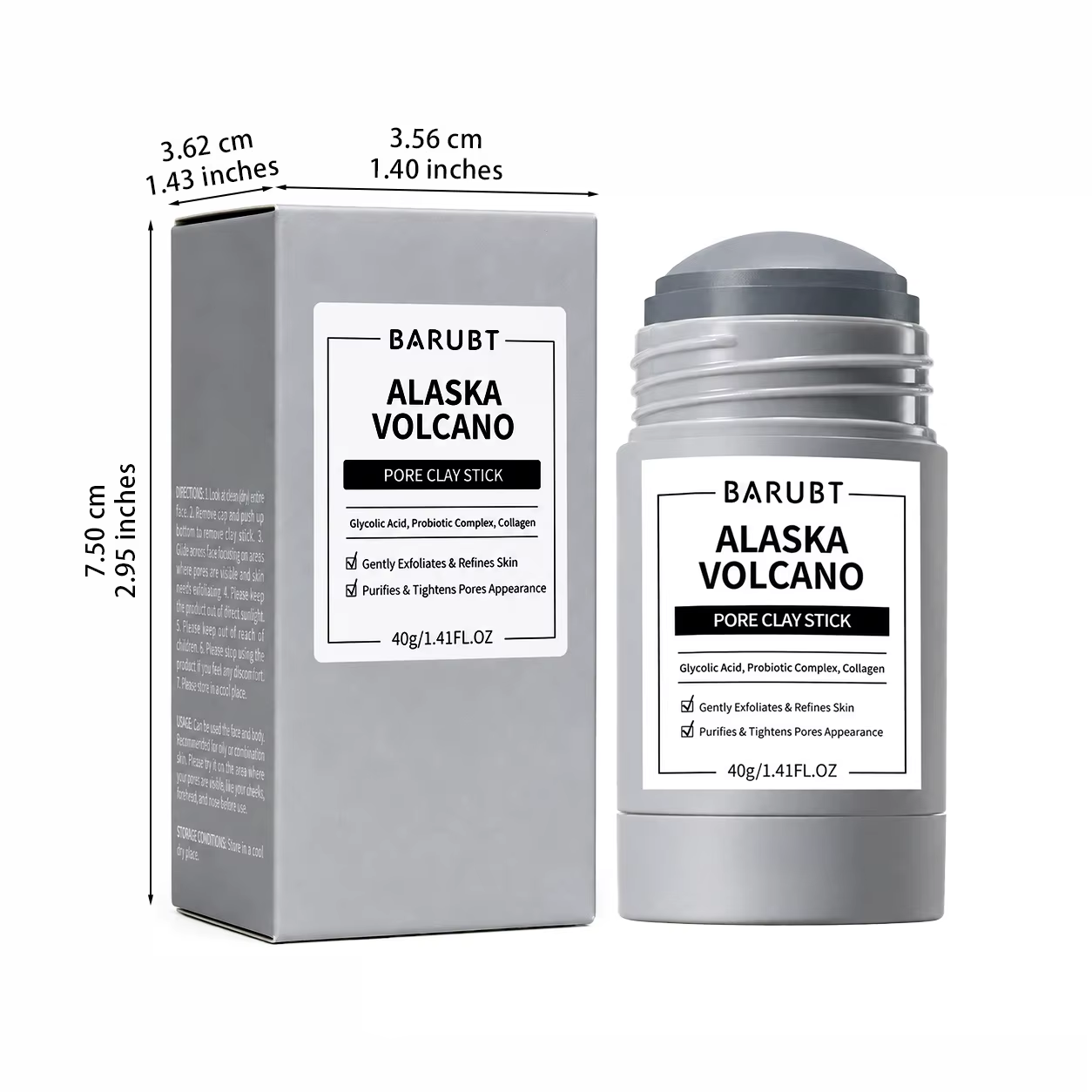 Alaska Volcano Pore Clay Stick - đánh giá và giá Dust Mask Construction