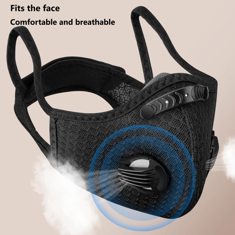 Cycling Face Mask Sport Washab - đánh giá và giá Dust Mask Construction