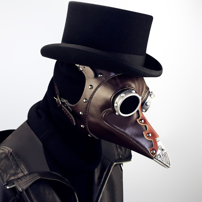 PU Leather Plague Doctor Mask  - đánh giá và giá Disposable Surgical Mask