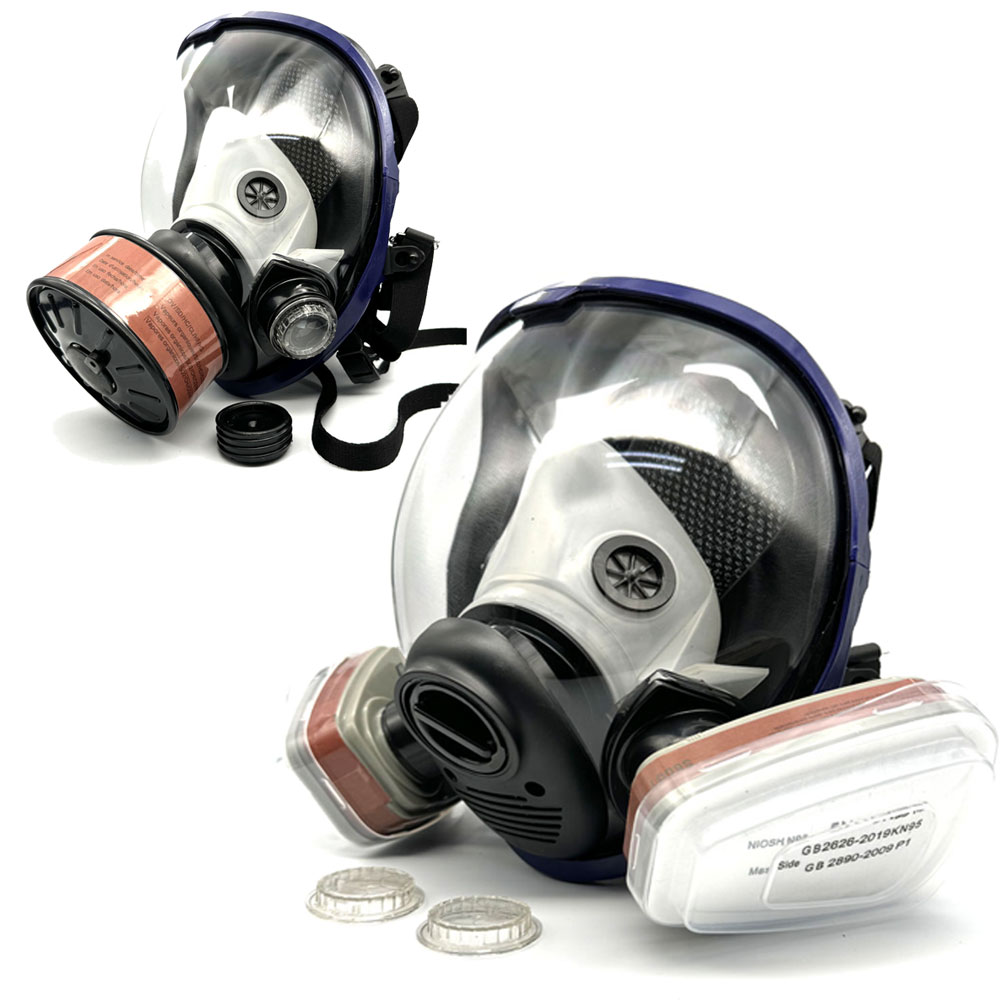 27in1 Full Face Gas Mask Chemi - đánh giá và giá Dust Mask Construction