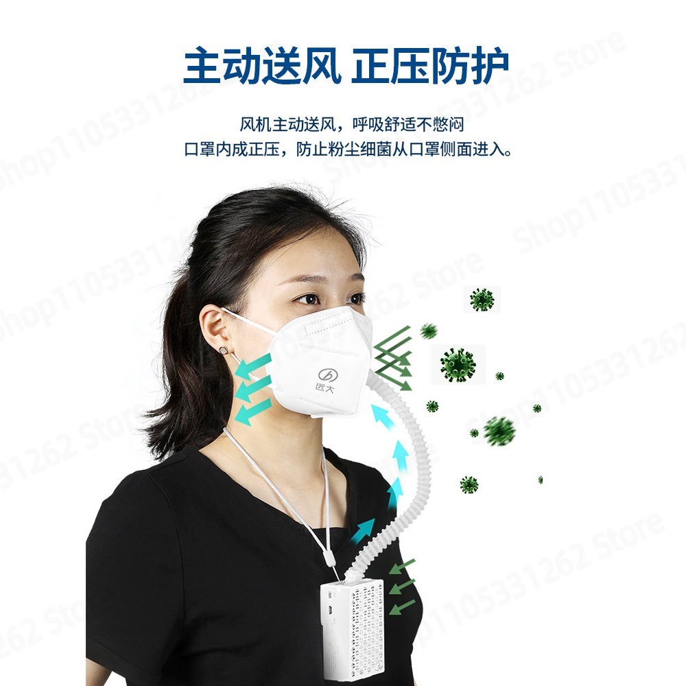 Positive‑Pressure Electric Fre - đánh giá và giá Kn95 Respirator Mask