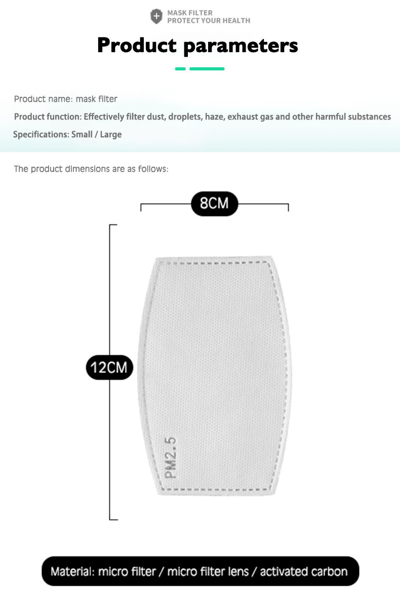 Pm2.5 Mask Filter Lightweight  - đánh giá và giá Pm2.5 Filter Insert