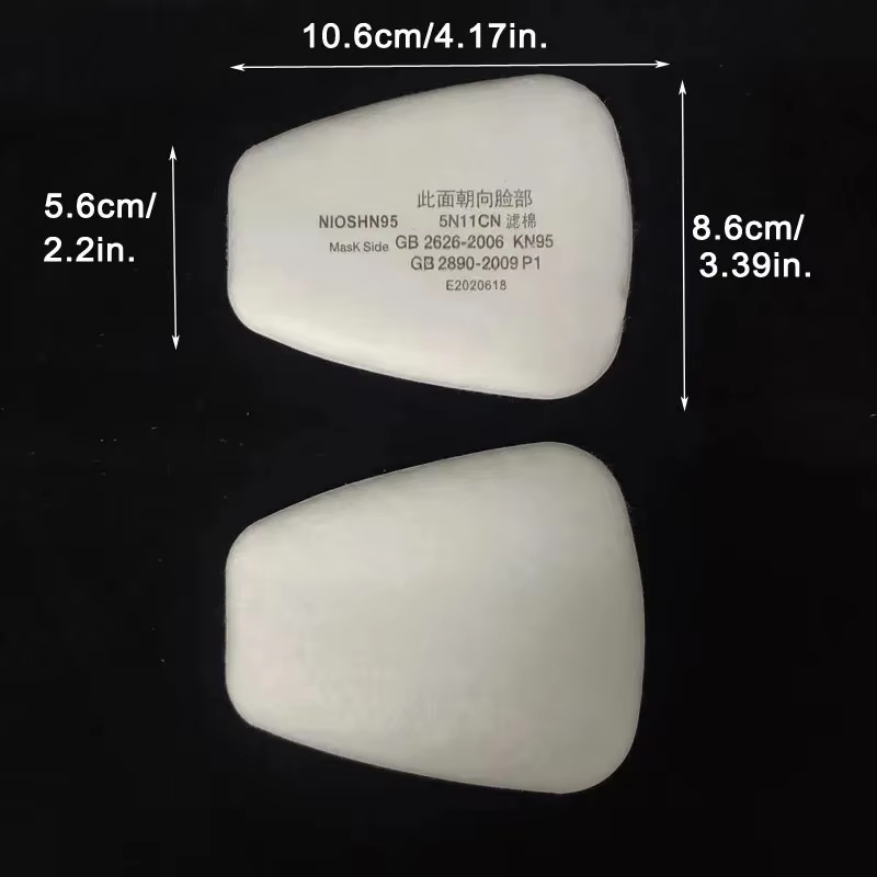 5N11 Dust Cotton Filter Paper  - đánh giá và giá Dust Mask Construction
