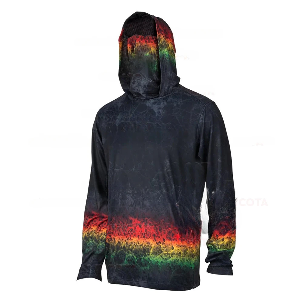 Men's Fishing Hoodie Shirts UP - đánh giá và giá Sports Mask Breathable