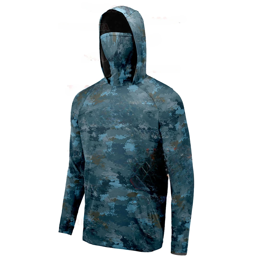 Men's Fishing Hoodie Shirts UP - đánh giá và giá Sports Mask Breathable