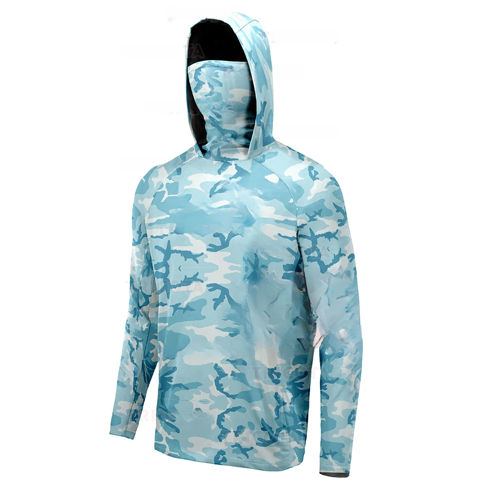 Men's Fishing Hoodie Shirts UP - đánh giá và giá Sports Mask Breathable